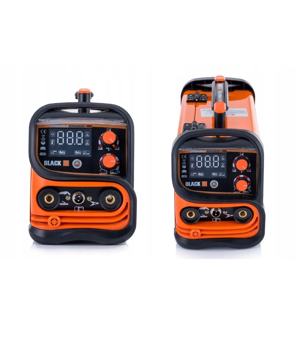 BLACK CO2 aparat za zavarivanje 2u1 MMA/MIG Black 250A