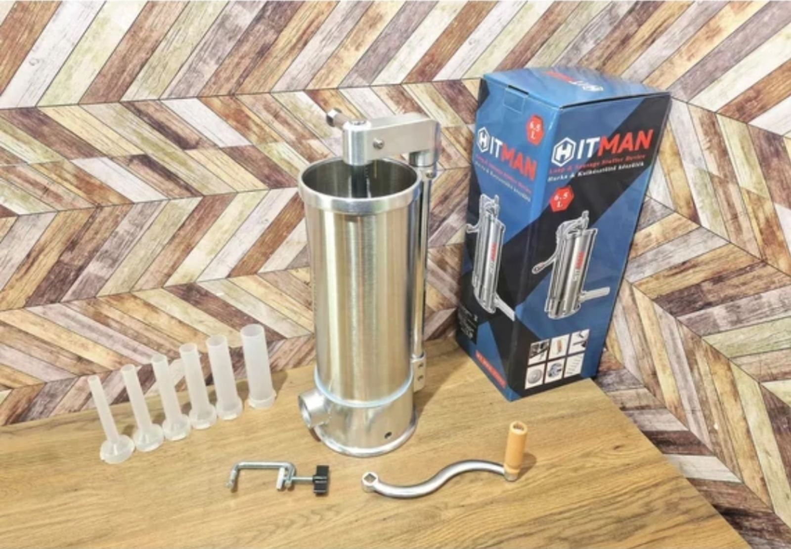 Punilica za kobasice HITMAN – Uspravni Top Inox Model