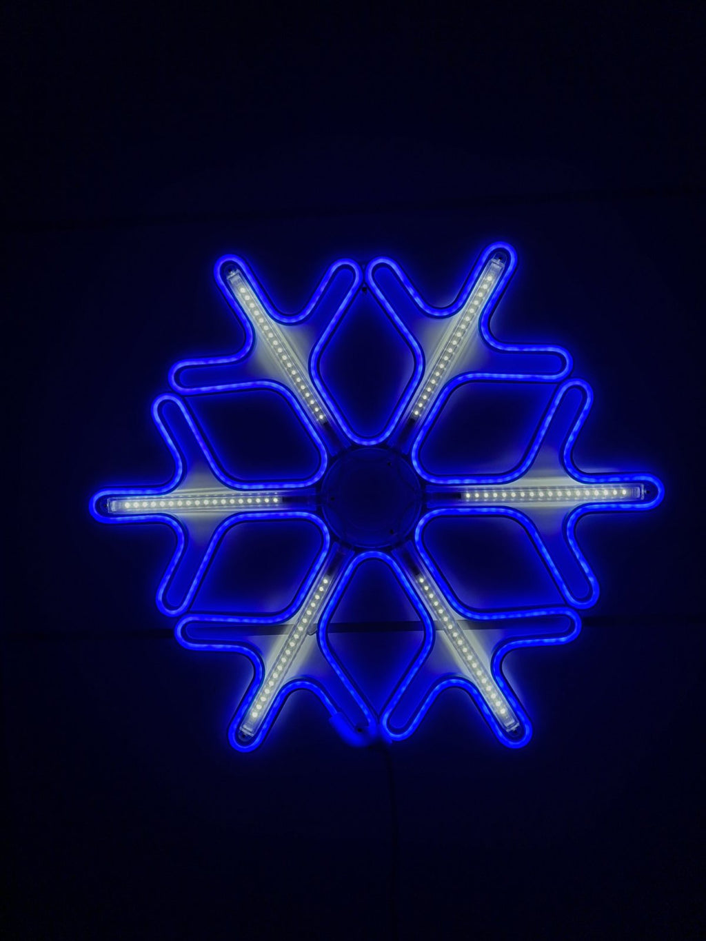 LED Novogodišnja Pahuljica 60cm