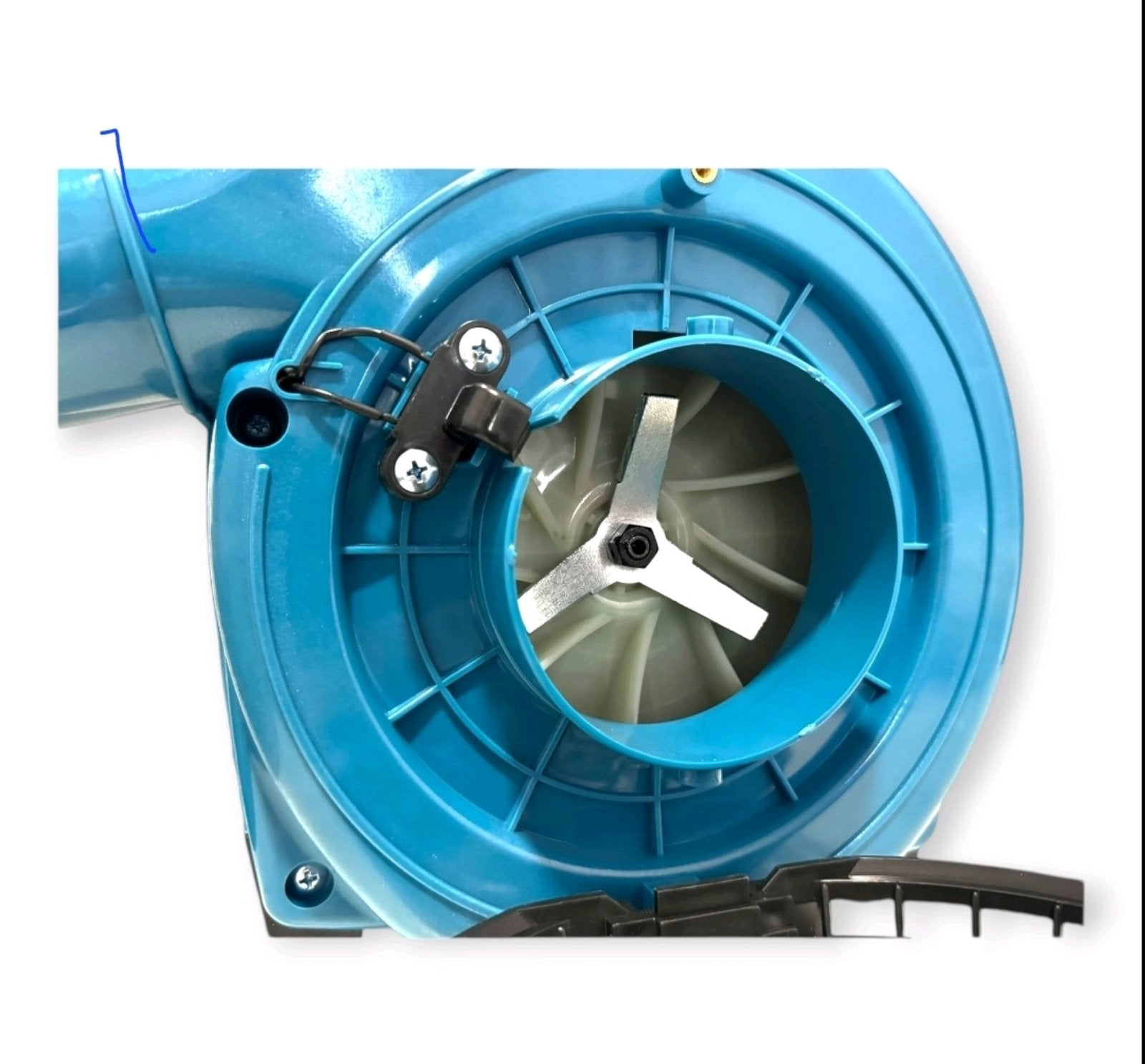 Hitman Motorni Duvač i Usisivač Lišća 2u1 – 3.2 KS sa Metalnom Seckalicom