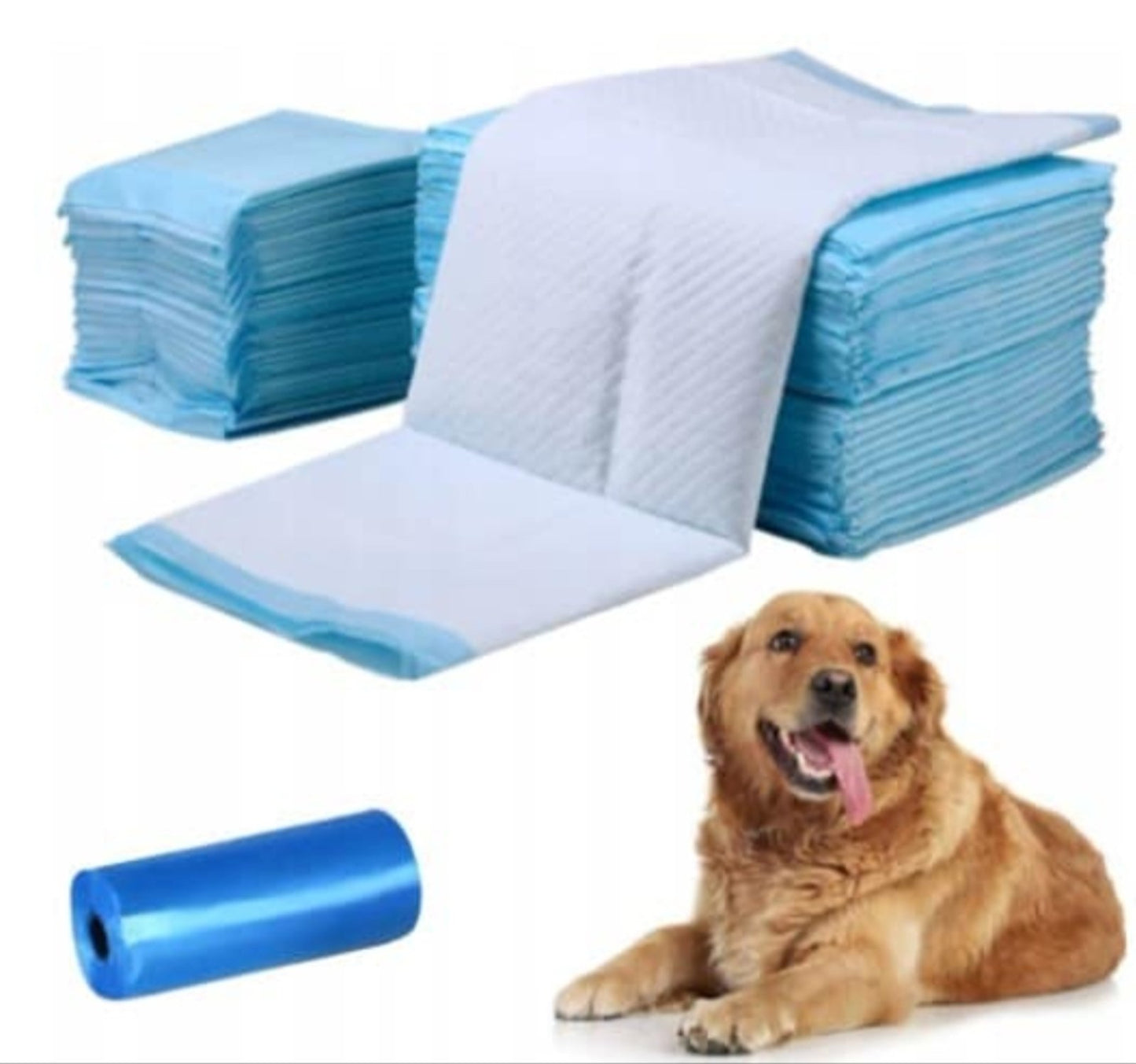Pelene / podloške za pse 60x60 cm – pakovanje 30 kom