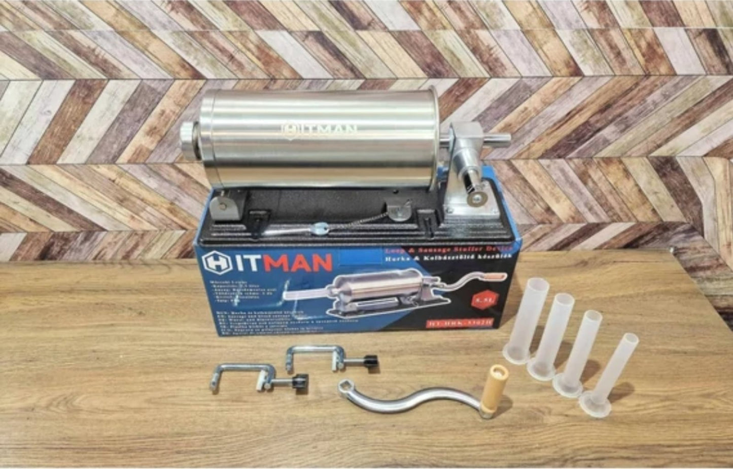 Punilica za kobasice HITMAN – Ležeći Top Inox Model