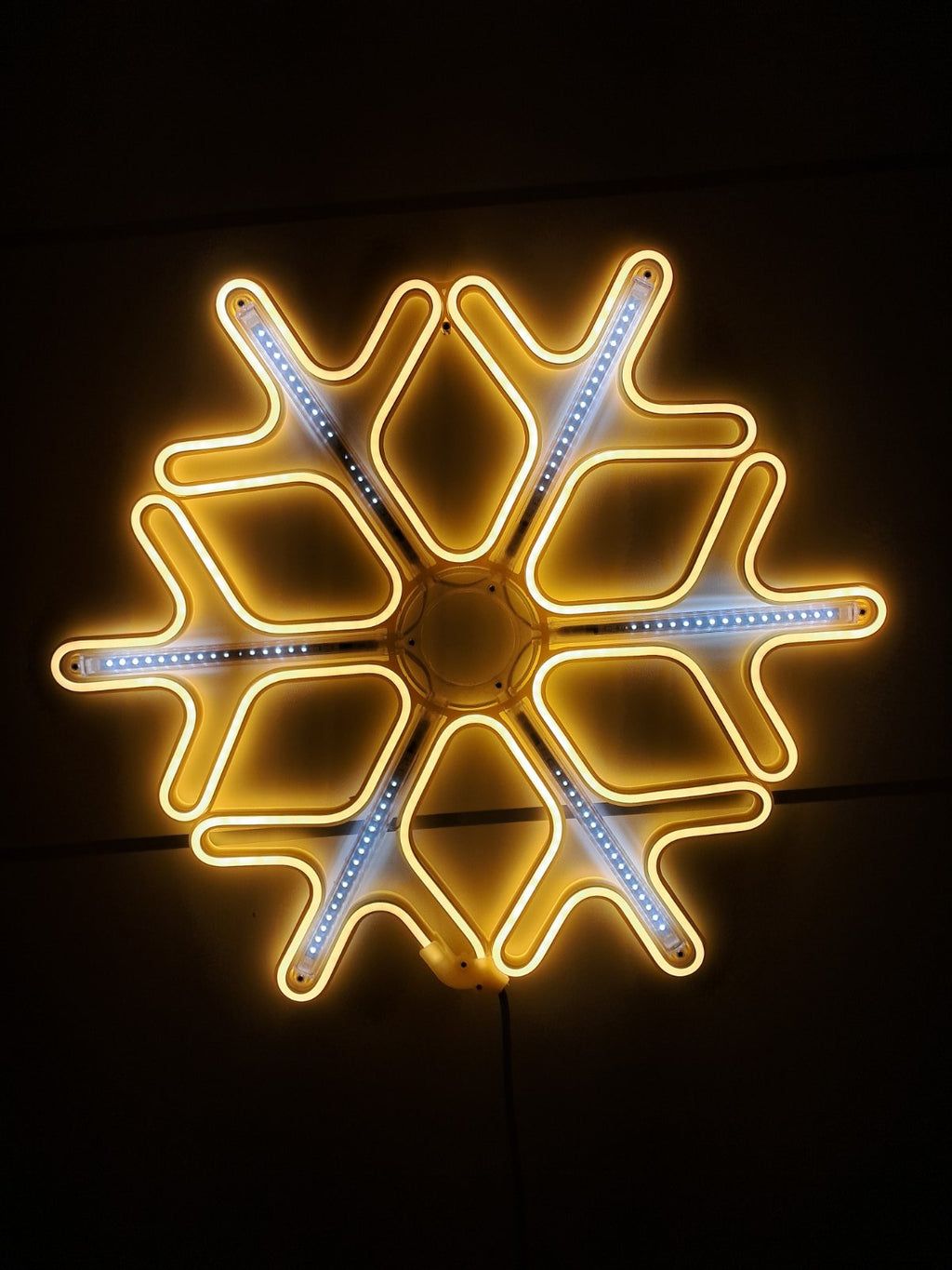 LED Novogodišnja Pahuljica 60cm