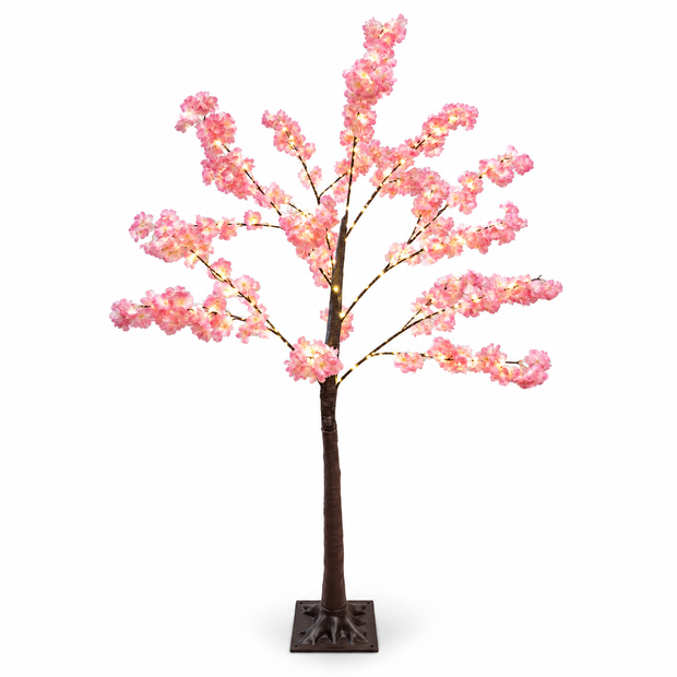 Svetleće drvo sa roze cvetovima – 180 cm